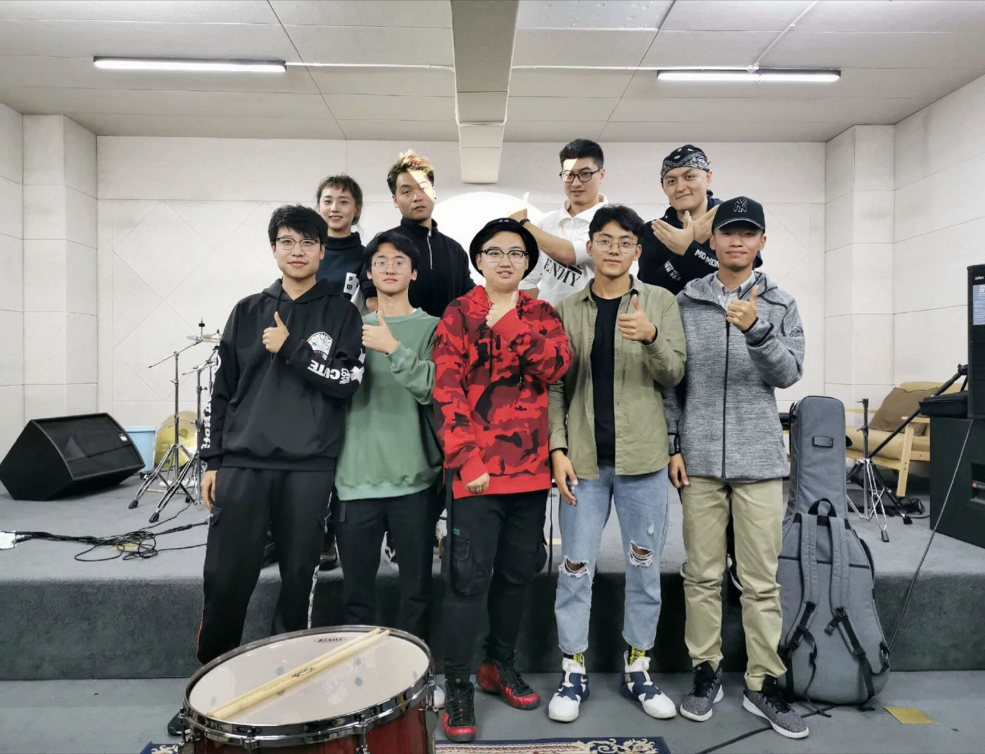 Members of the Mr. Orange band