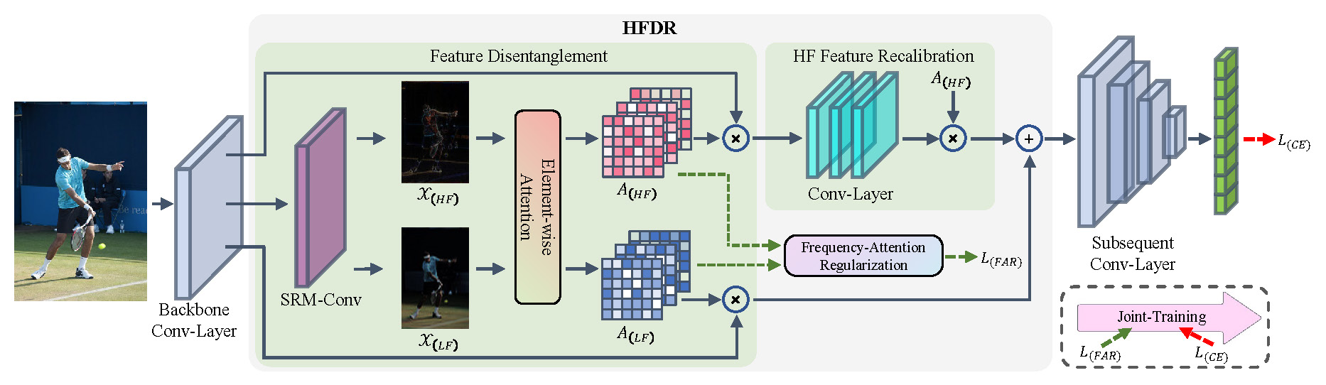 Mitigating Low-Frequency Bias: Feature Recalibration and Frequency Attention Regularization for Adversarial Robustness