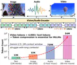 When Tokens Talk Too Much: A Survey of Multimodal Long-Context Token Compression across Images, Videos, and Audios